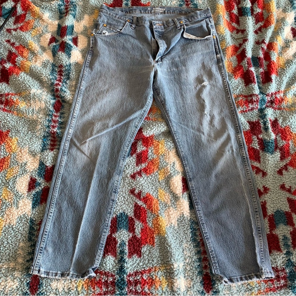 Wrangler 47 Blue Jeans 36x30